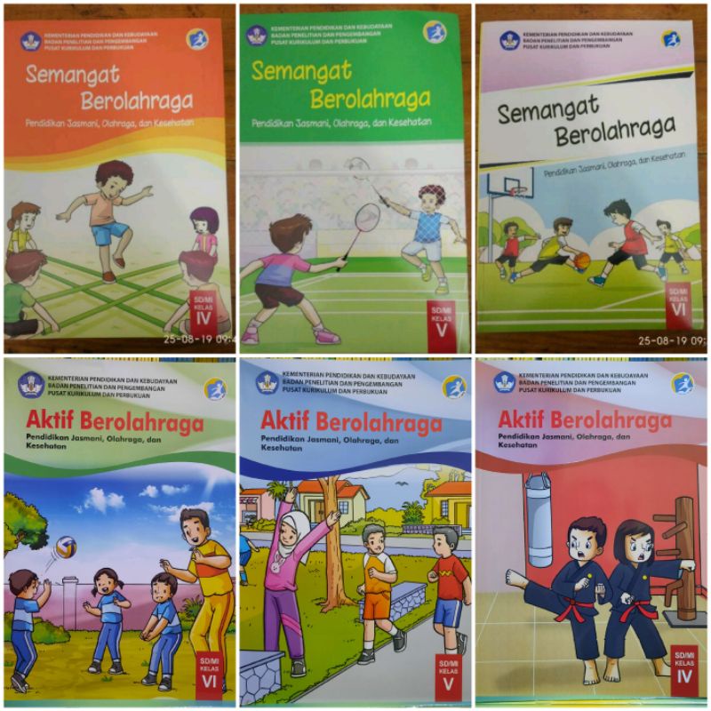 PJOK /Semangat dan Aktif Berolahraga Diknas Kelas 4,5,6