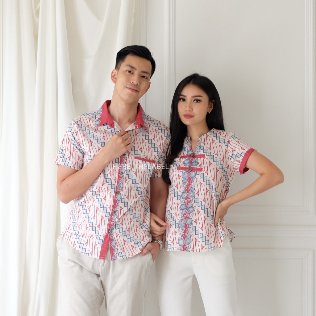 Saral Batik (Available Couple Pria) - Men Short-Nadine-Priya-Intan-Mutia-Brenda-Hera-Addie