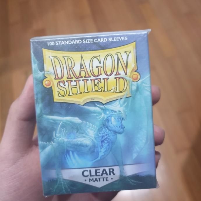 Dragon Shield Sleeve Clear Matte Terbaru