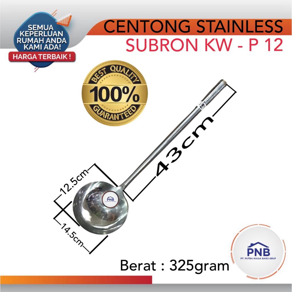 SUBRON Centong Stainless Irus Stainless Steel KW-P12