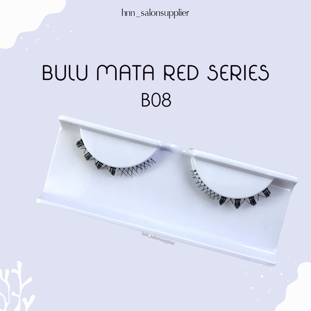 B08 Bulu Mata Bawah Palsu Handmade Fake Eyelash Eye Lashes Lash Artifivial Belle Eyelashes