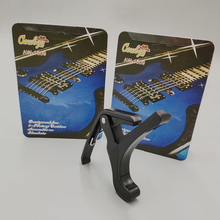 Capo Cowboy kapo AW 1009 penjepit gitar bass dan ukulele