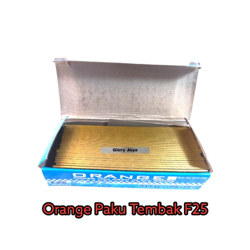 Isi Paku Tembak Angin F25 Orange
