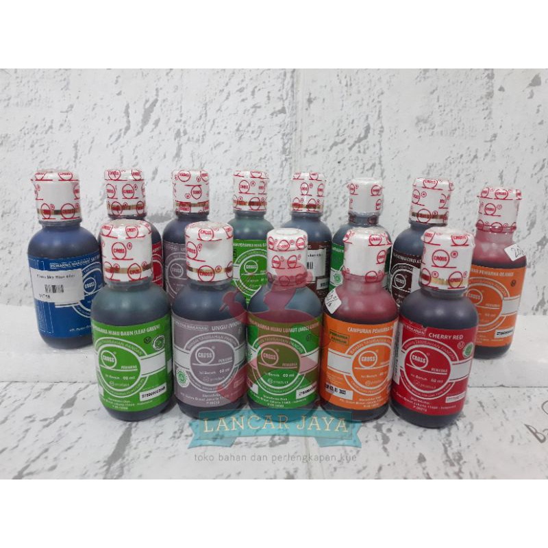 

Pewarna Makanan Cross All Varian 60cc
