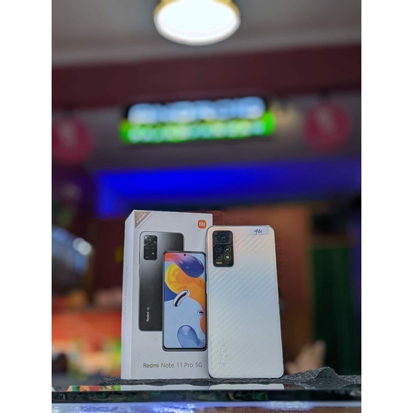 REDMI NOTE 11 PRO 5G 8/128GB GARANSI RESMI SECOND LIKE NEW