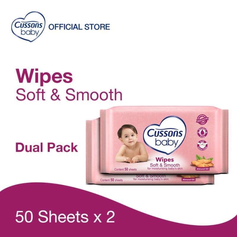 Tissue Basah Cussons 50+50 Sheets