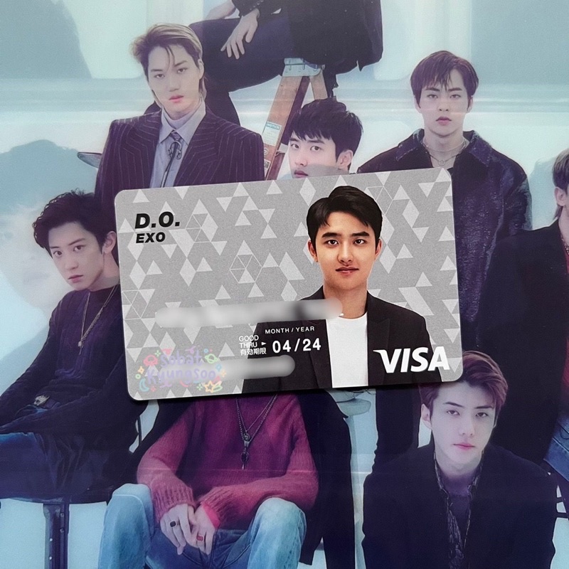 EXO D.O. Do Kyungsoo SMTown Visa Prepaid photocard