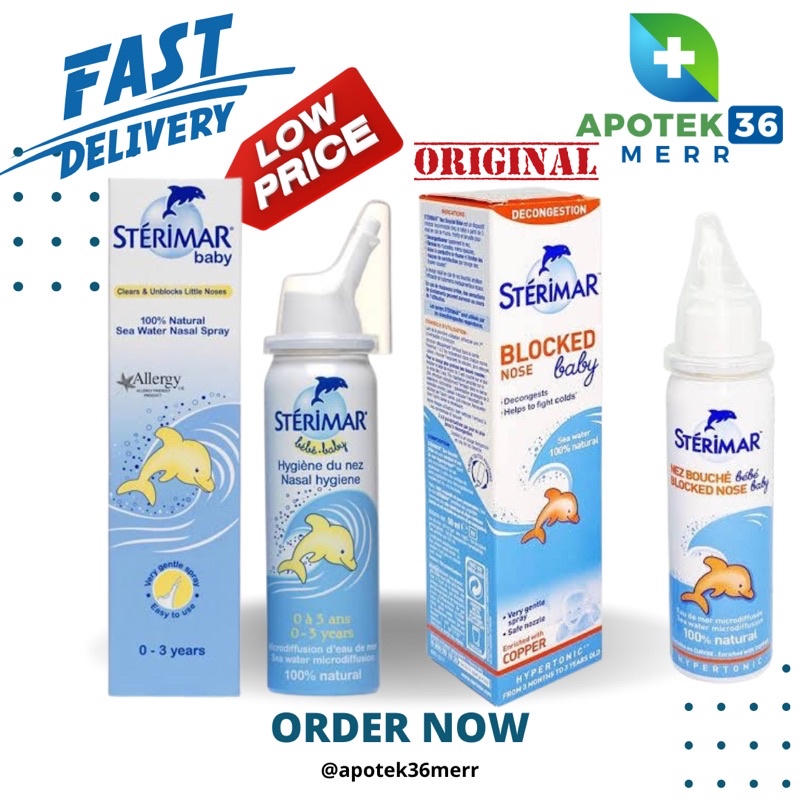 STERIMAR BABY NASAL SPRAY HYGIENE