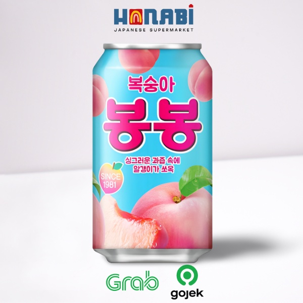 

Haitai Bon Bon Peach Juice 238ml - Minuman Dengan Buah Persik Made In Korea