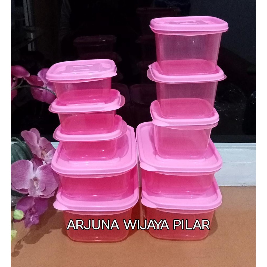 Tempat Makanan / Toples plastik Free BPA isi 10 pcs