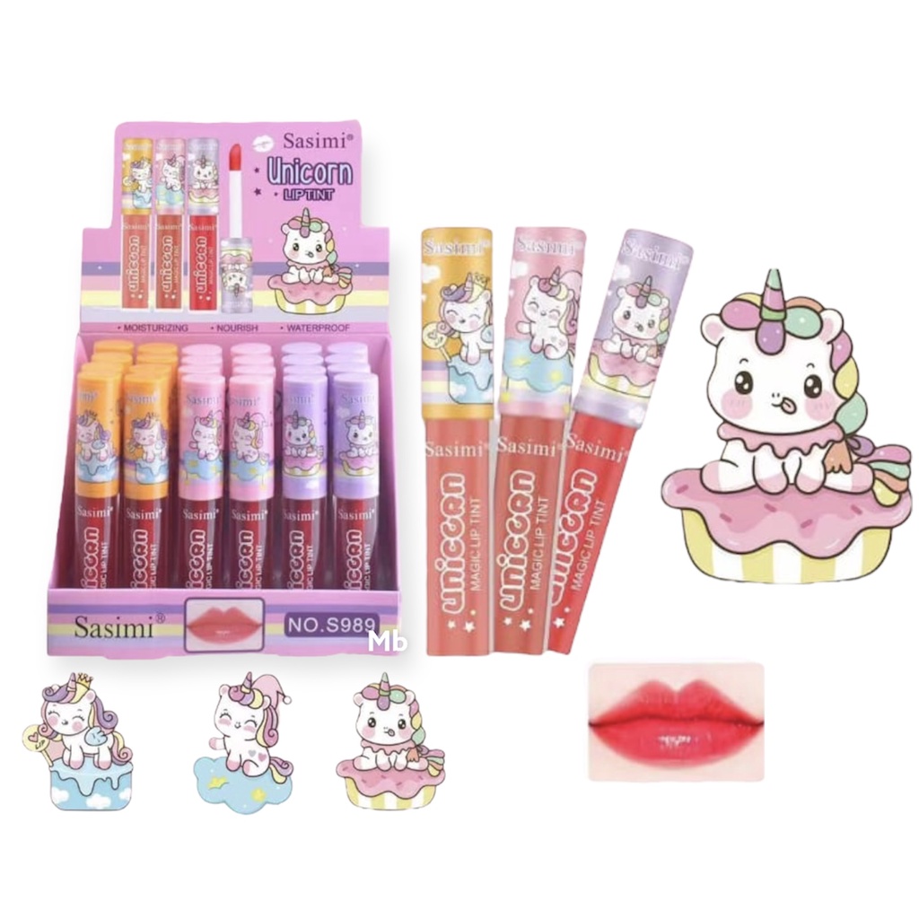 [Per Batang] Sasimi Cute Unicorn Liptint S989