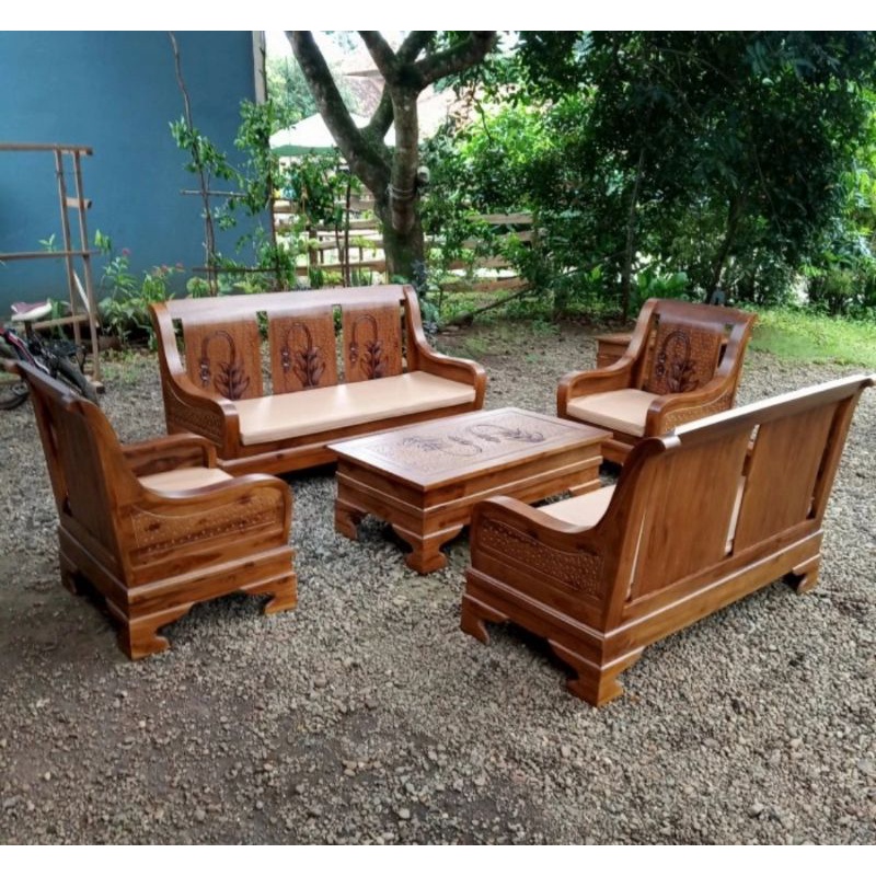 Kursi Tamu Semut 3211 meja plus Busa