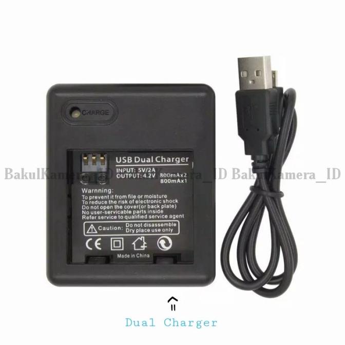 Xiaomi Yi Cam Desktop Charger Dan Battery For Xiaomi Yi AZ13-1 Yi Cam