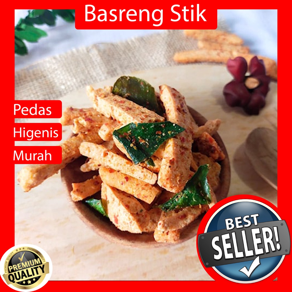 

Basgor basreng baso goreng ikan stik pedas rasa daun jeruk harga murah terjangkau enak gurih kriuk asin snack isi 1 kg kilogram snak makanan ringan cemilan rumahan khas bandung tekstur renyah bisa cod bayar di tempat