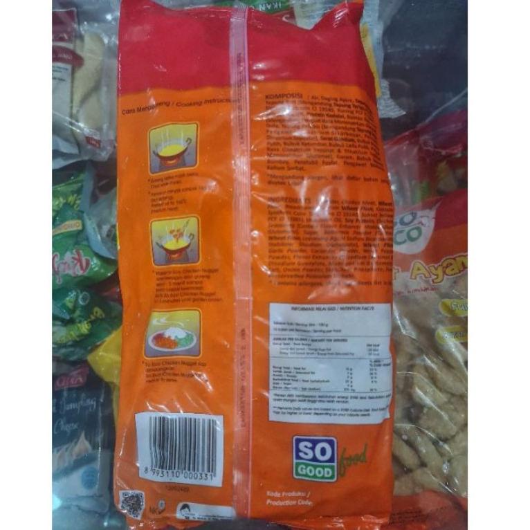

Harga Termurah.. SoEco Nugget Ayam1Kg/Chicken Nugget/So Nice Economis Frozen Food Karawang 06X