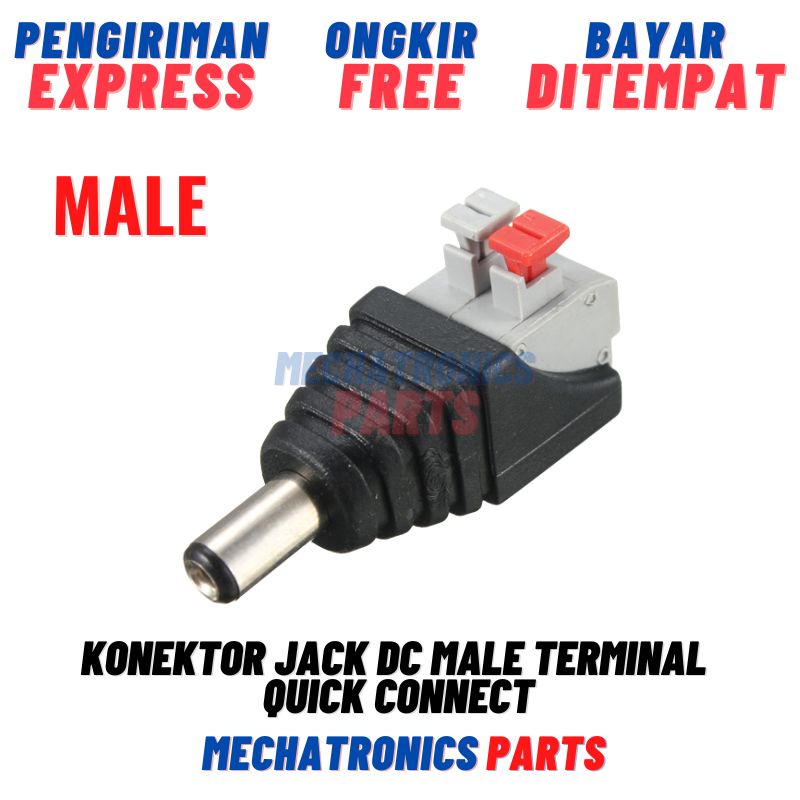 Konektor Jack DC Male Terminal Quick Connect