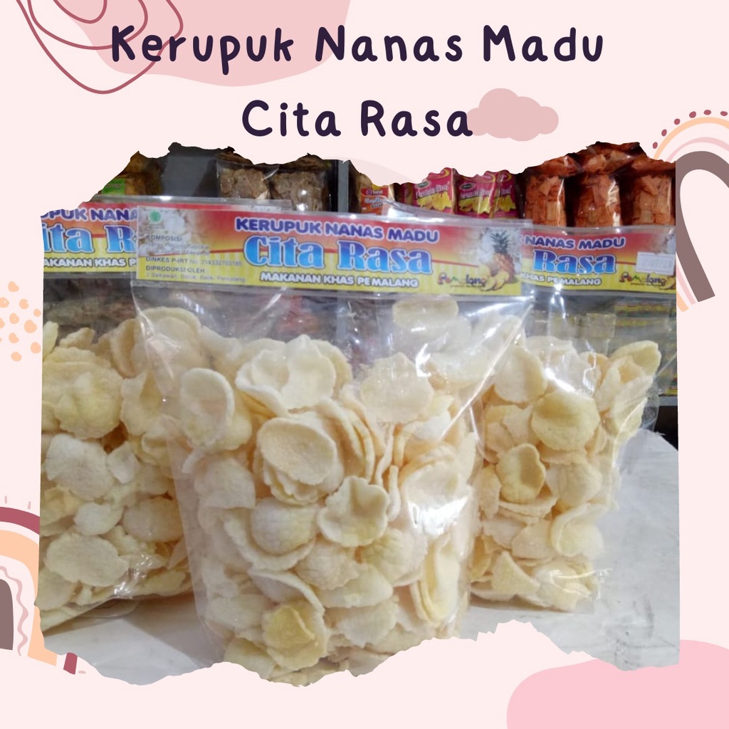 

Kerupuk Nanas Madu Cita Rasa
