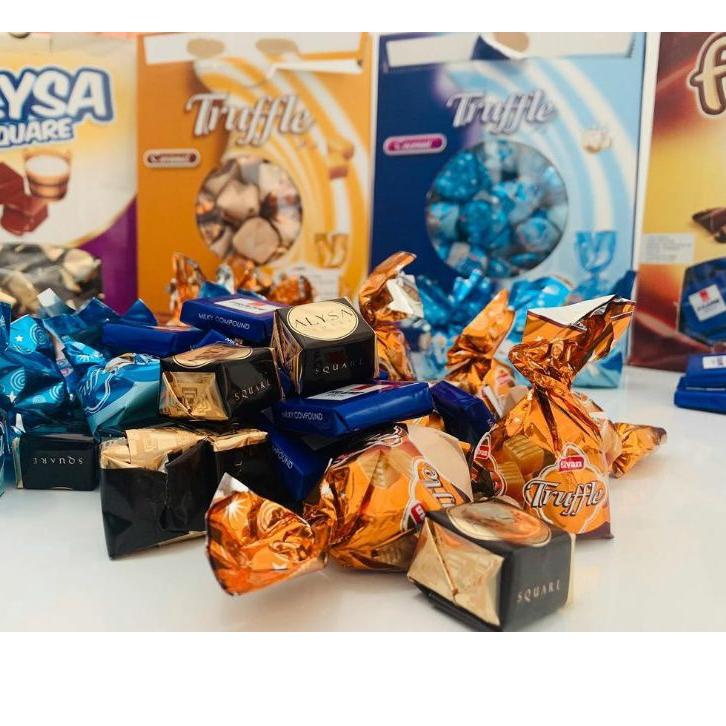 

Cuci Gudang--Coklat turki AKSU selection mixs isi 1kg original