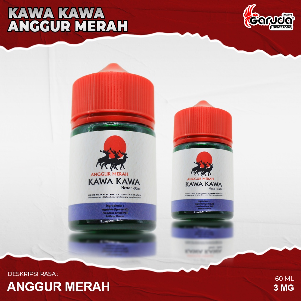 Jual Liquid Kawa Kawa by Jvs 60ml Bercukai Shopee Indonesia