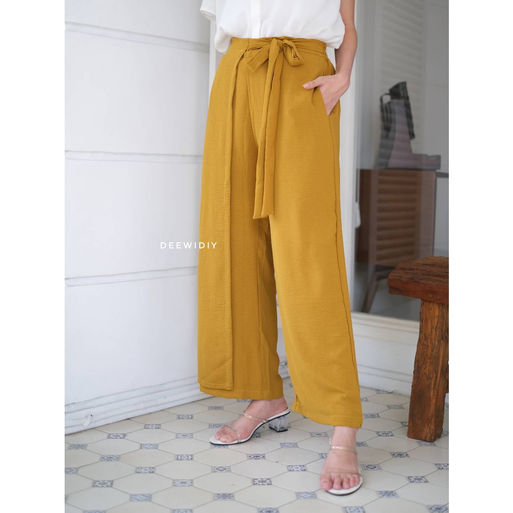 CELANA RIBBON CELANA LAYER CRINCKLE PREMIUM - SHANIA PANTS DEEWIDIY