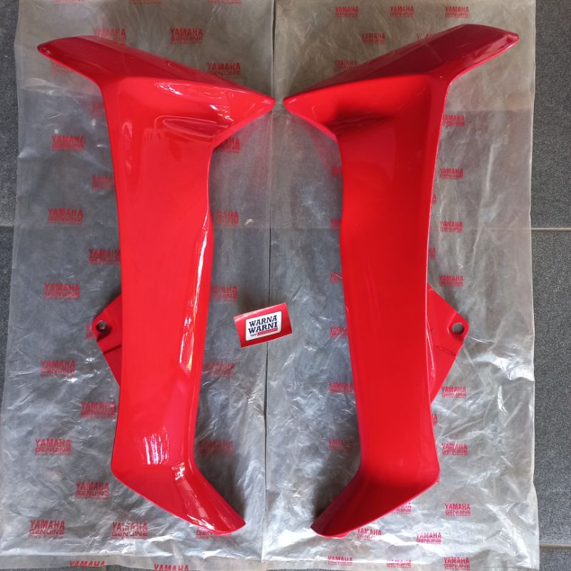 Legshield Sayap luar F1ZR FIZR merah cabe VRC Original