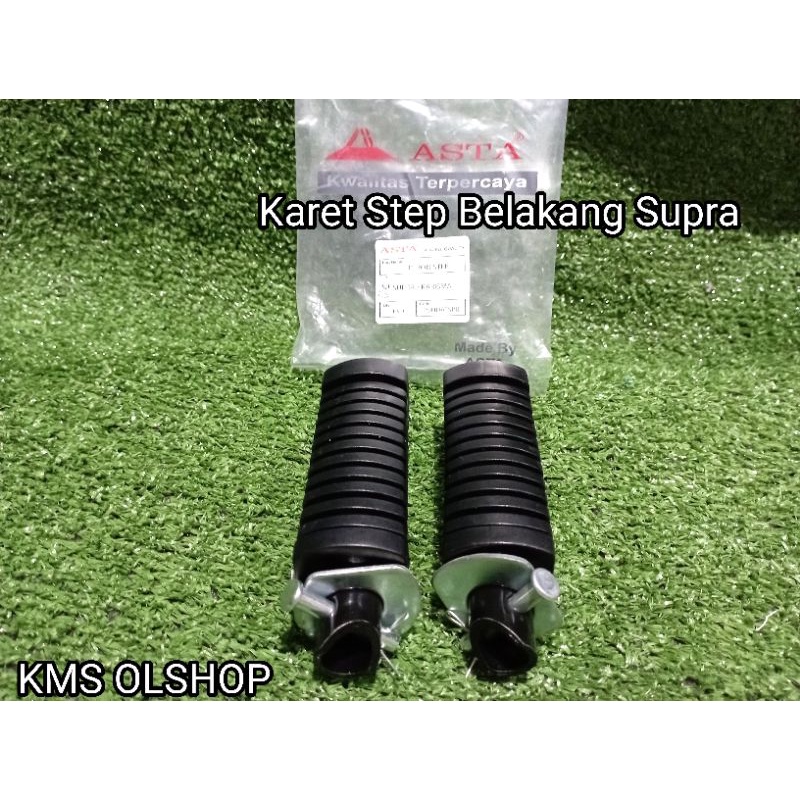 Karet Step Belakang Foot Step Belakang Supra X Merek Asta