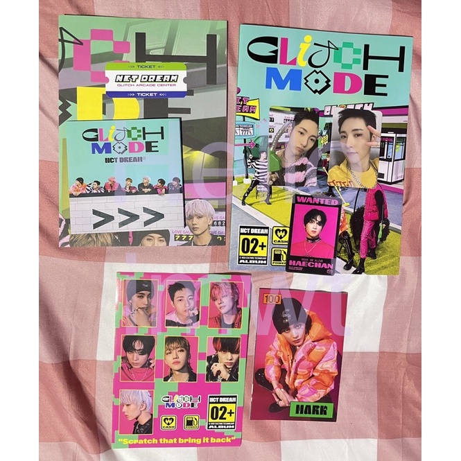 NCT Dream Glitch Ver Mecima POB Renjun Jaemin