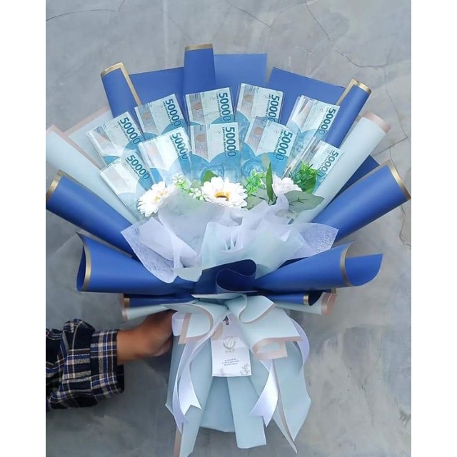 

bucket uang 50 lembar