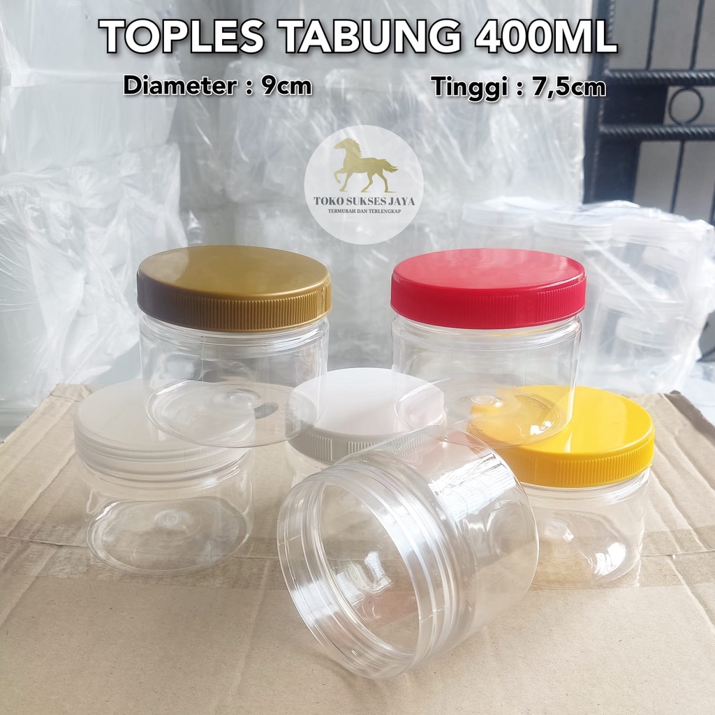 TOPLES 400ML / TOPLES PLASTIK400ML / TOPLES TABUNG 400ML