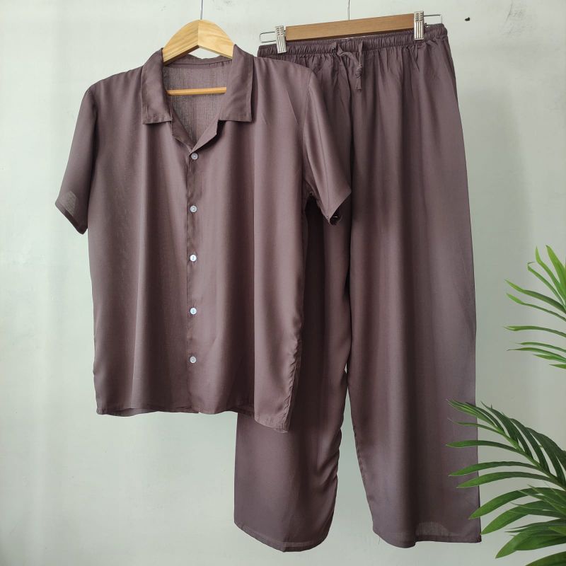 SETELAN RAYON [ PIAMA RAYON POLOS]
