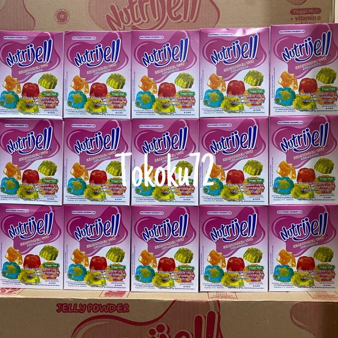 

[COD] Nutrijell Stroberi / Strawberry 15 gr perbox isi 12 pcs [COD]