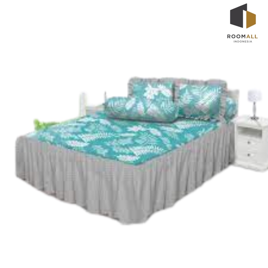 Sprei Rumbai All New My Love Forest Ukuran 160x200 Queen & 180x200 King Tinggi 30 Sprey Flower Sepre