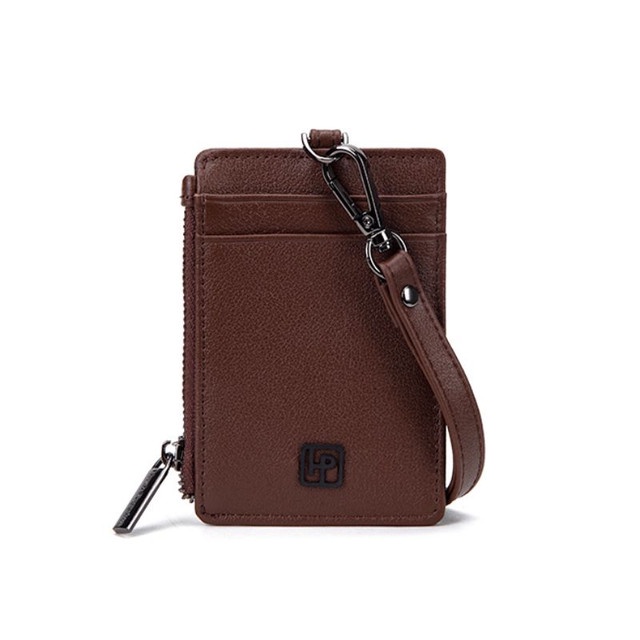 Hush Puppies Name Tag Holder Danny Name Tag H 229 Dark Brown