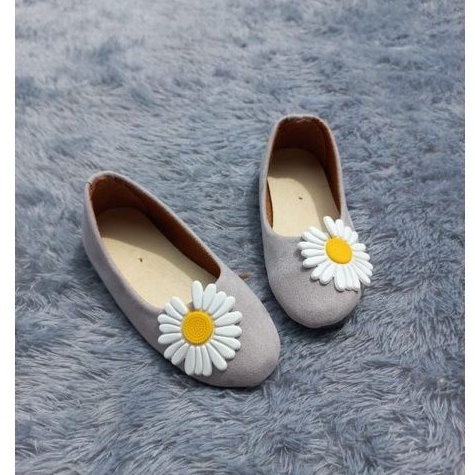 Sepatu flatshoes anak motif bunga ys 21-25