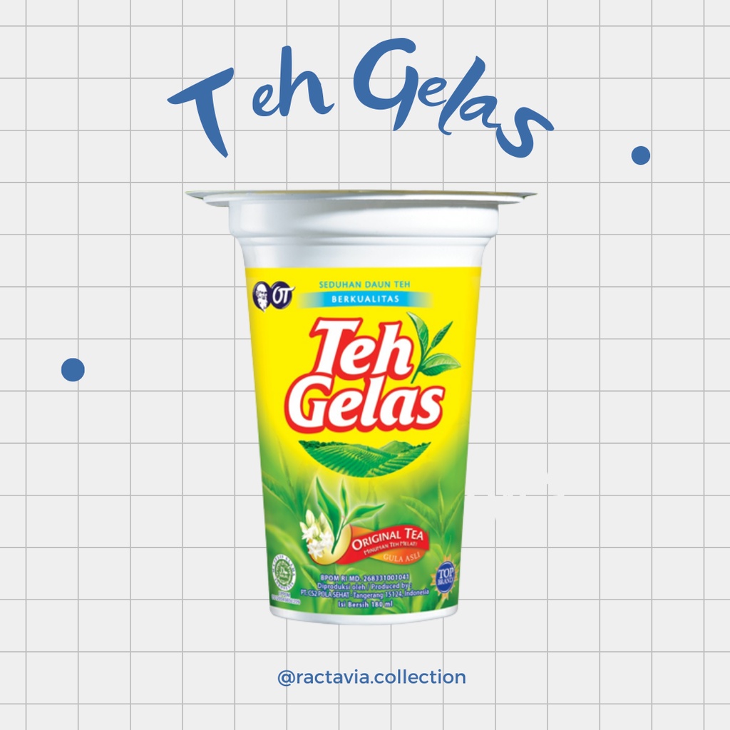 

TEH GELAS 160 ML