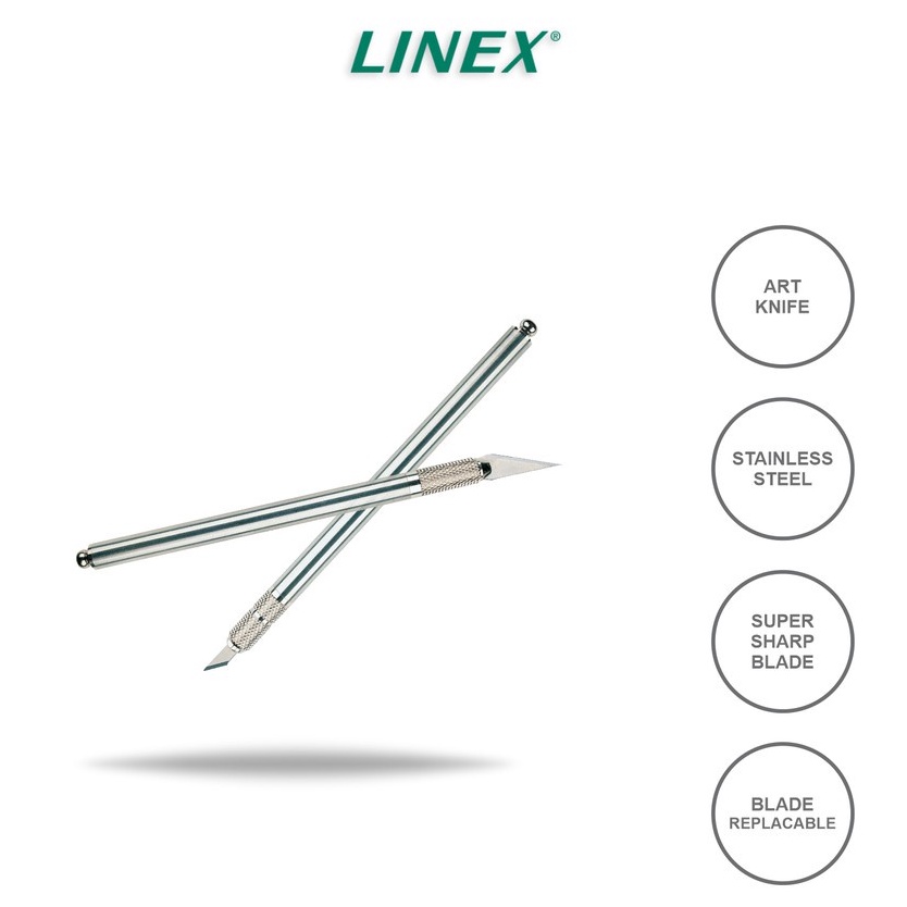 

Linex Pen Cutter Pisau Ukir Art Knife