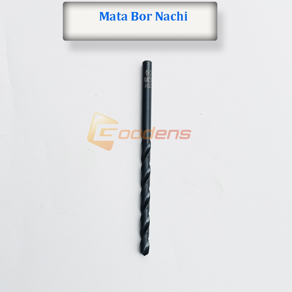 Nachi HSS Mata Bor Besi 3.5mm, 4.2mm