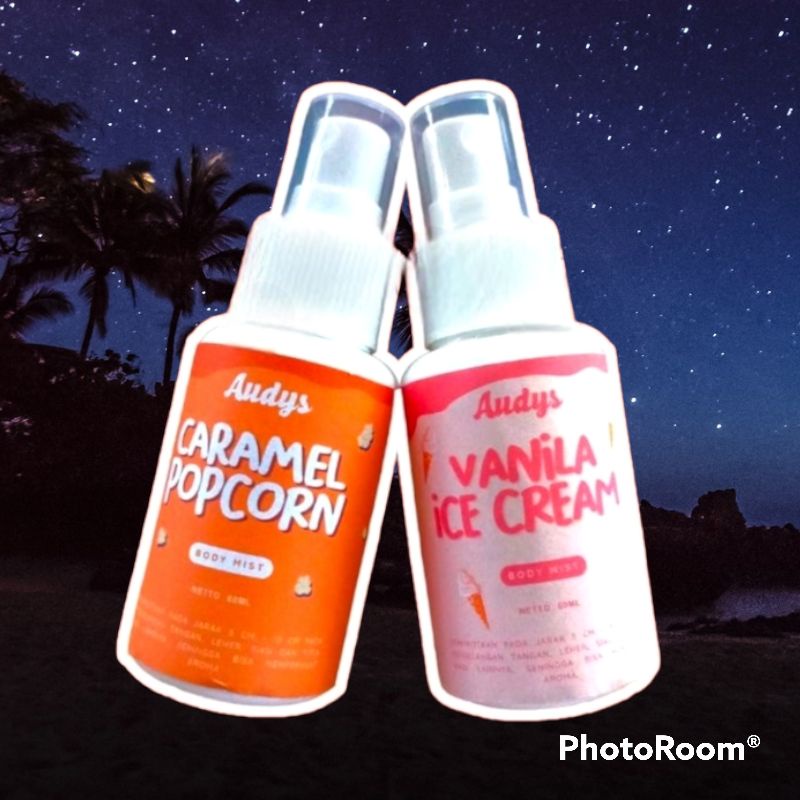 Parfum Popcorn Caramel Body Mist Popcorn Caramel Parfum Vanilla 60ml