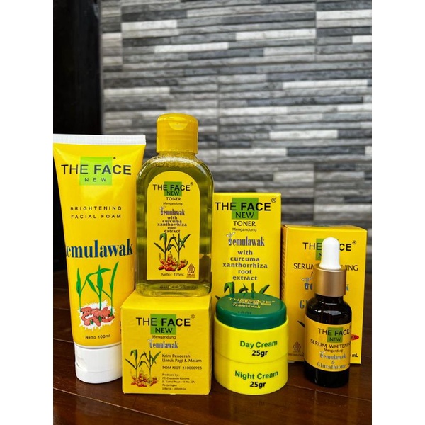 THE FACE PAKET TEMULAWAK ORIGINAL BPOM