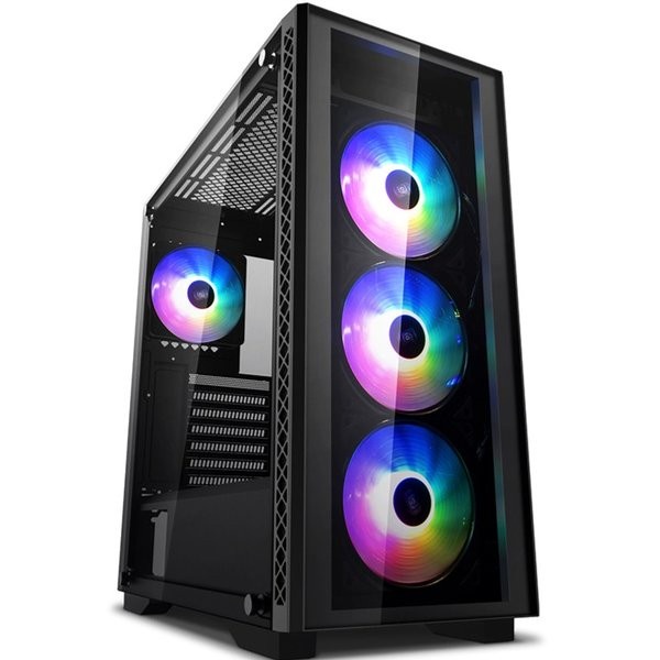 Deepcool MATREXX 50 ADD-RGB 3F Mid Tower Gaming Case - Tempered Glass