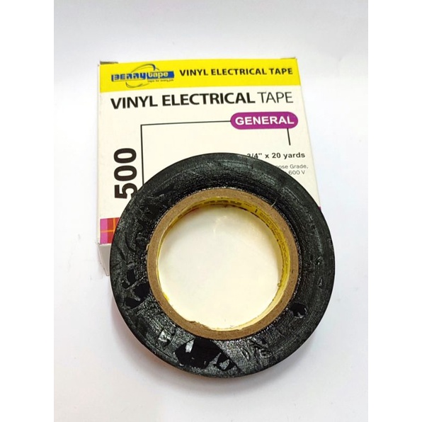 

Solasi Listrik / Berry PVC 500 Electrical Tape 20 Yard ( 15 Meter)