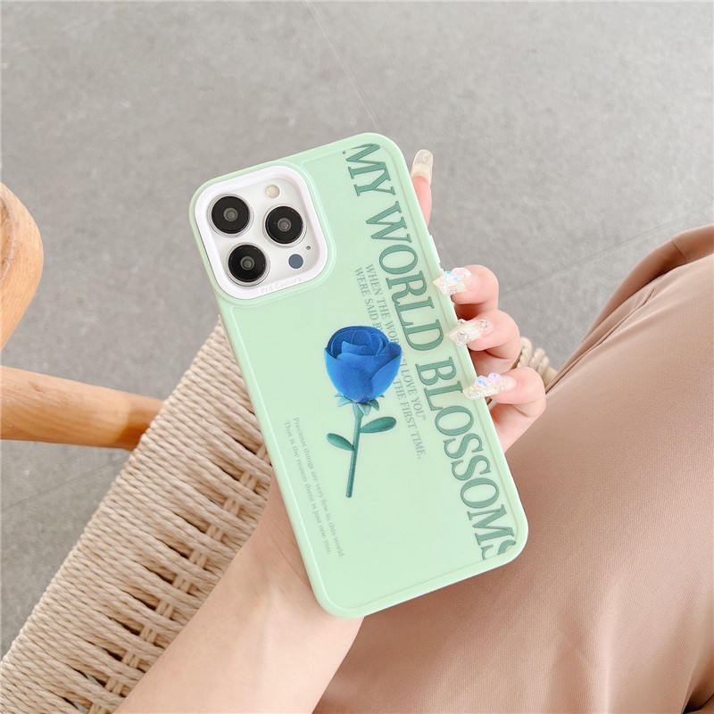 Soft Case Bahan Silikon TPU Tahan Guncang Warna Macaron Untuk IPhone 14 13 12 11 Pro Max