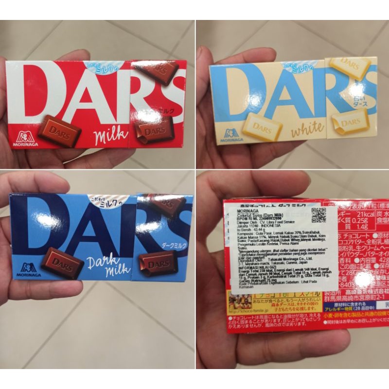 

Morinaga Dars Coklat Susu Asli Japan 44g