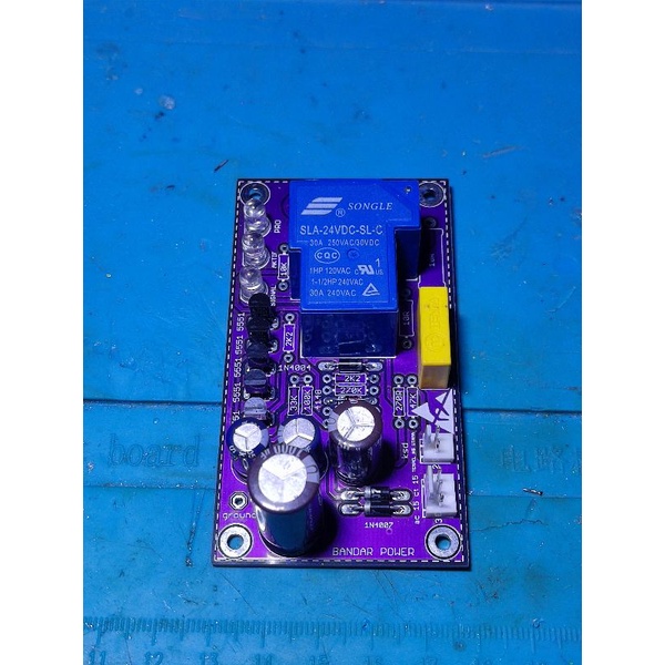 (tested) protek protektor speaker plus sensor suhu pcb double layer