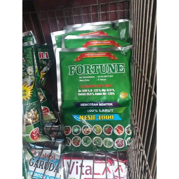 Pupuk Kalsium Ratu Fortune Mencegah Rontok MESH 4000 100%Larut