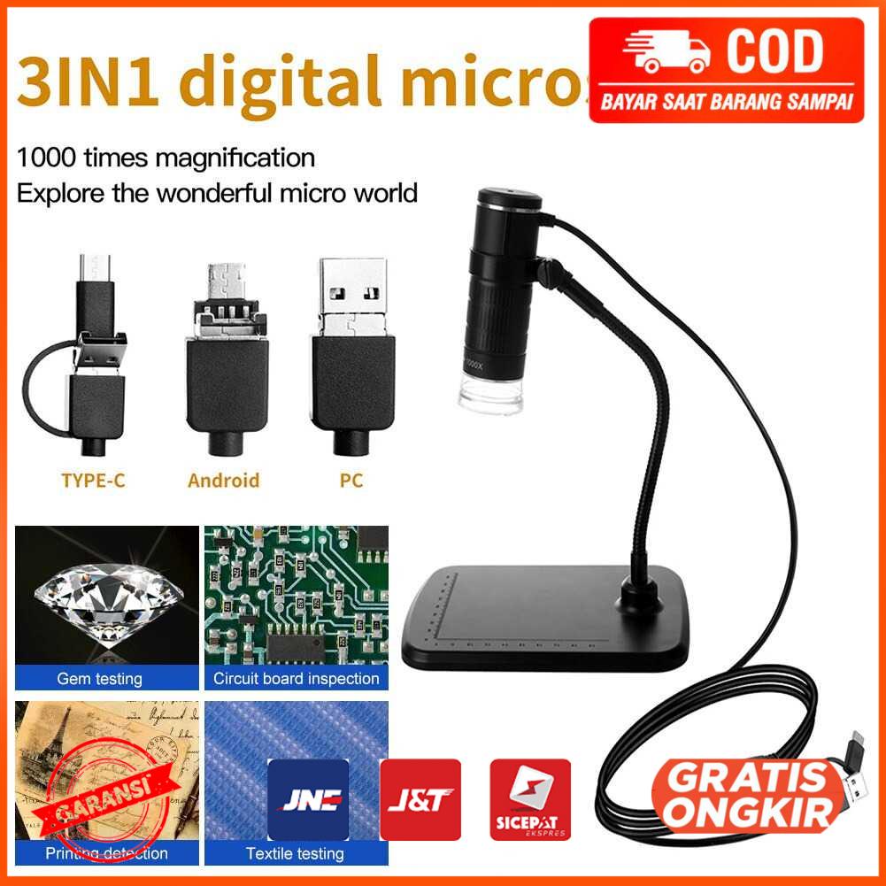 Mikroskop Digital USB Android HD 1000x Magnification AN104