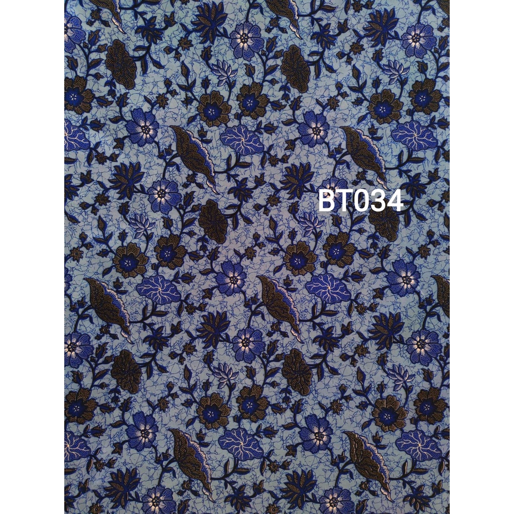 BT 034 kain batik terbaru jual meteran rollan harga per setengah meter  happychild