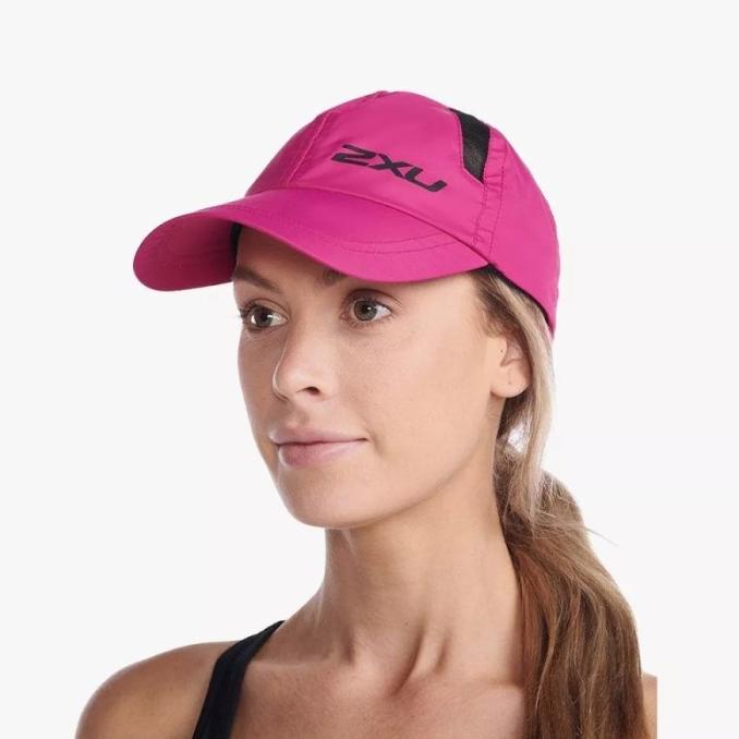 Topi Lari Original 2XU Run Cap - Purple