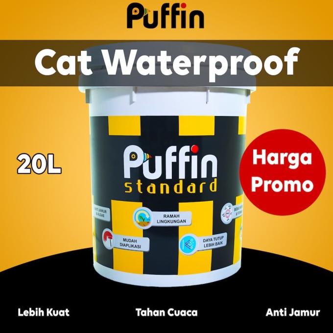 JUAL Cat anti bocor PUFFIN Standard waterproof 20kg