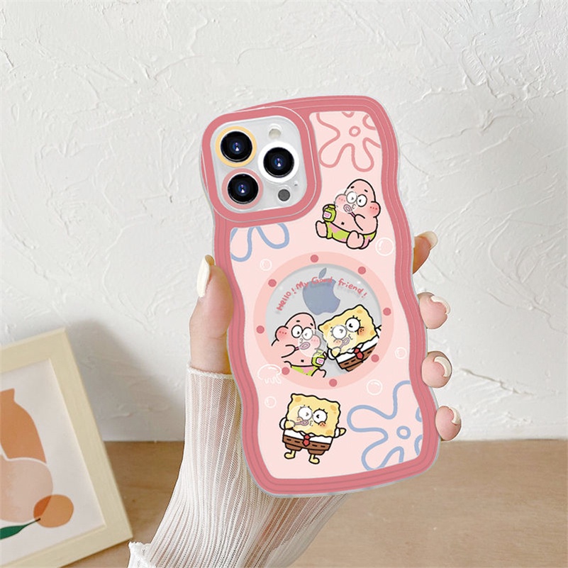 Soft Case Silikon Transparan Motif Kartun Animasi Untuk iPhone 14 13 12 11 Pro Max X Xr Xs Max 8 7 6 6s Plus